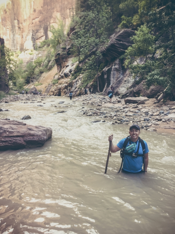 Paulina and I took a guilt-free spontaneous trip to Zion in September.