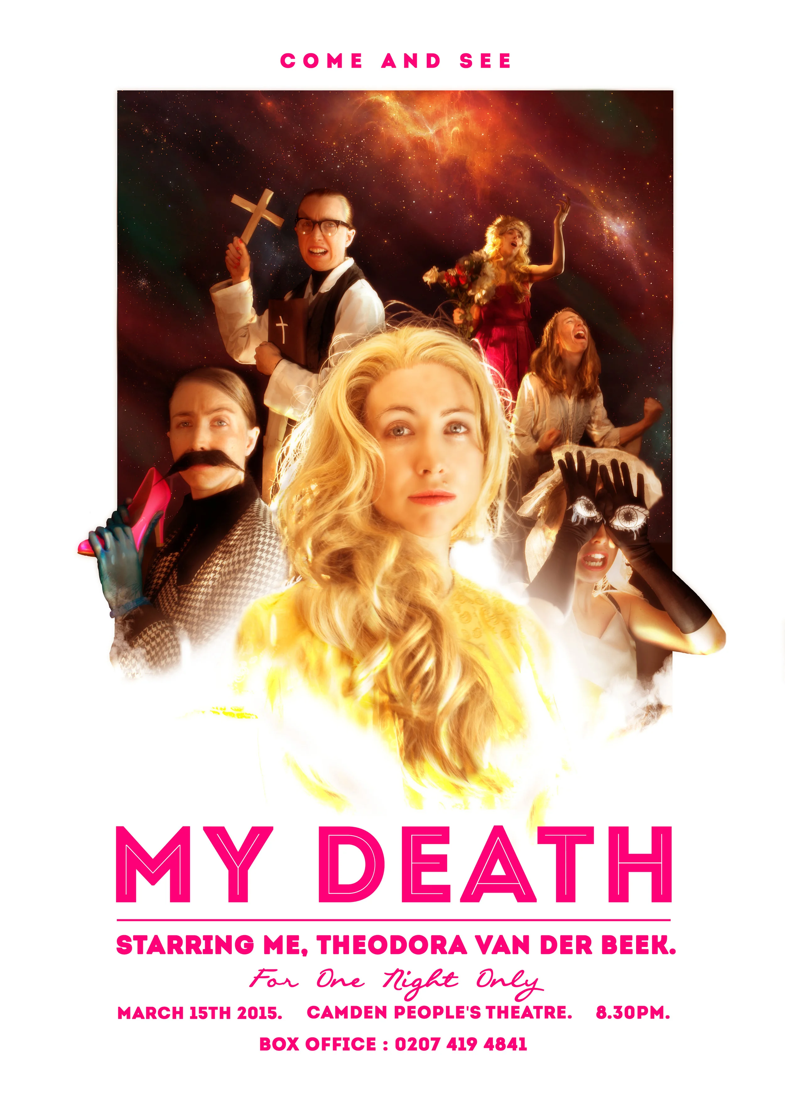 As part of their SPRINT festival I performed My Death at Camden People's Theatre and invited some producers and promoters to come and see it. More information about the show on my projects page.