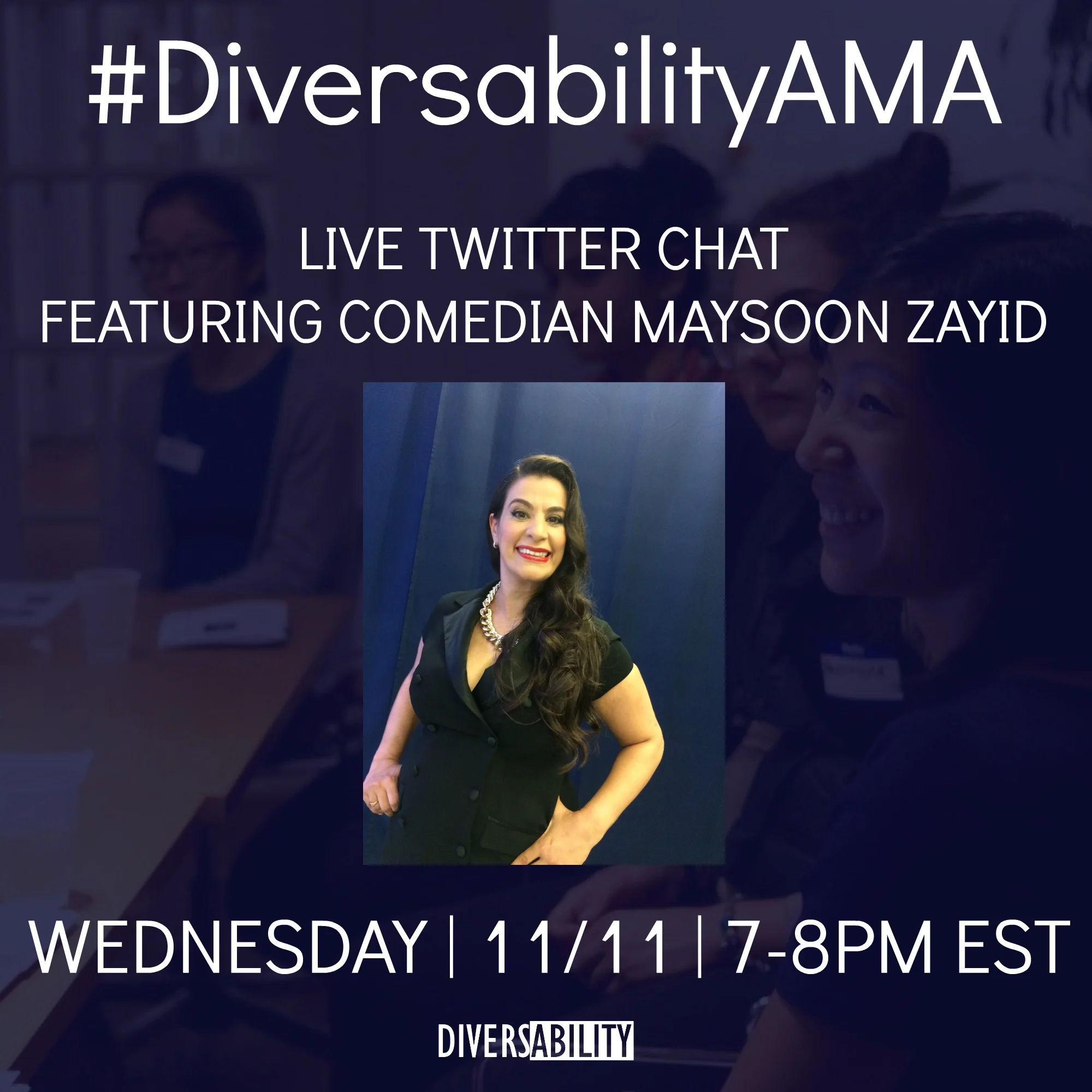 #DiversabilityAMA with Maysoon Zayid