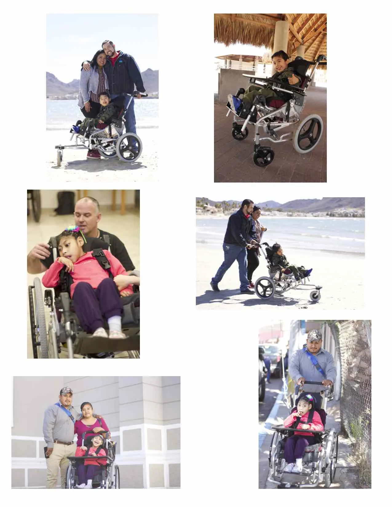 On Feb. 16, the wheelchairs were tested in Guaymas, Mexico by pilot users.