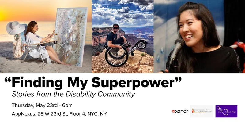 Outing: Finding My Superpower: Stories from the Disability Community