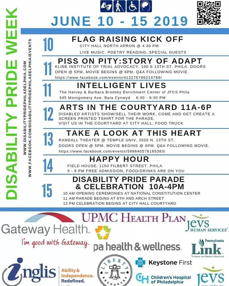 Outing: Disability Pride Week Philadelphia Full Calendar