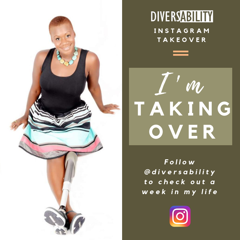 Erin Takes Over Diversability's Instagram