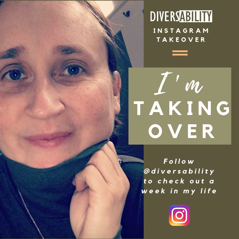 Katie Takes Over Diversability's Instagram
