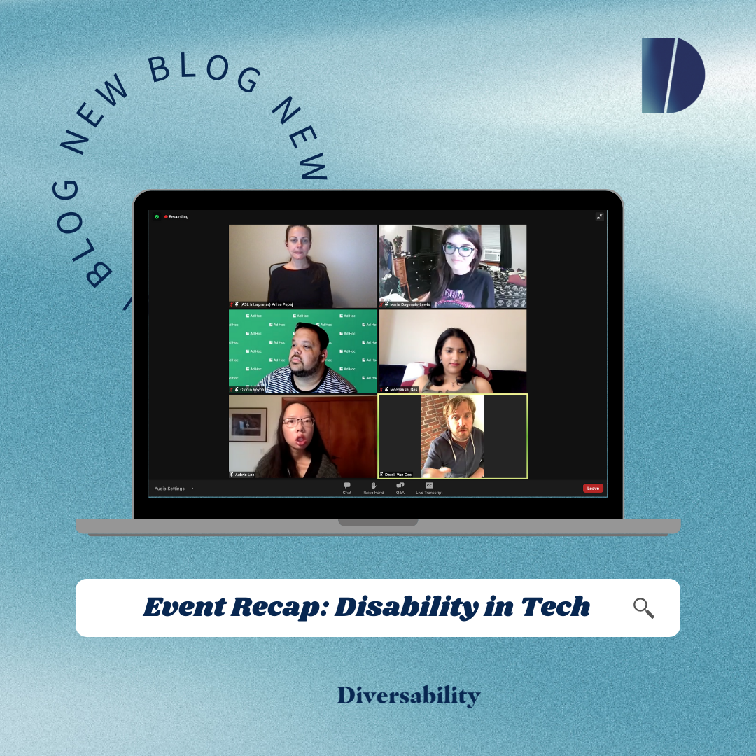 Event Recap: Disability in Tech