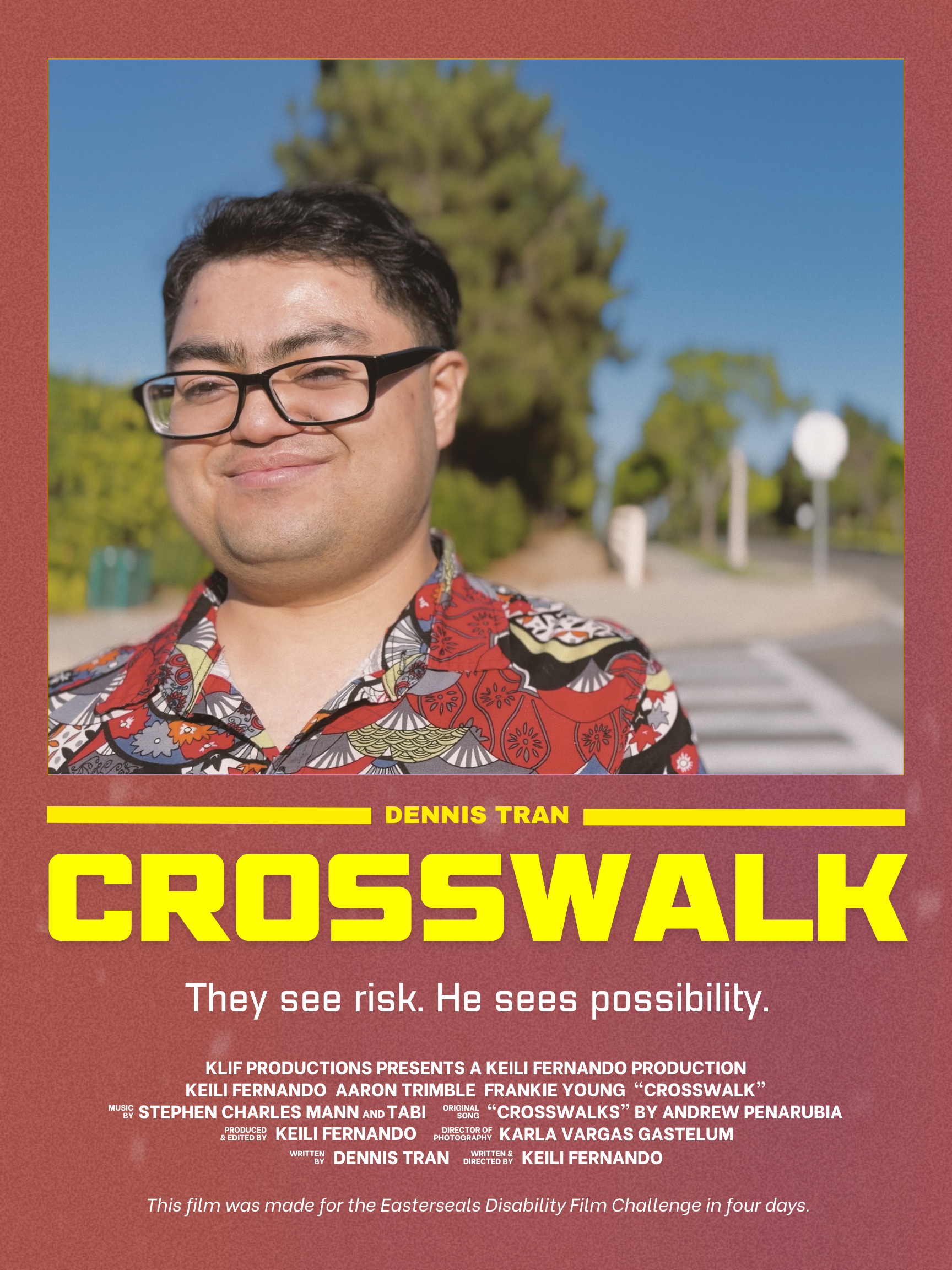 Dennis Tran Premieres Short Film, Crosswalk