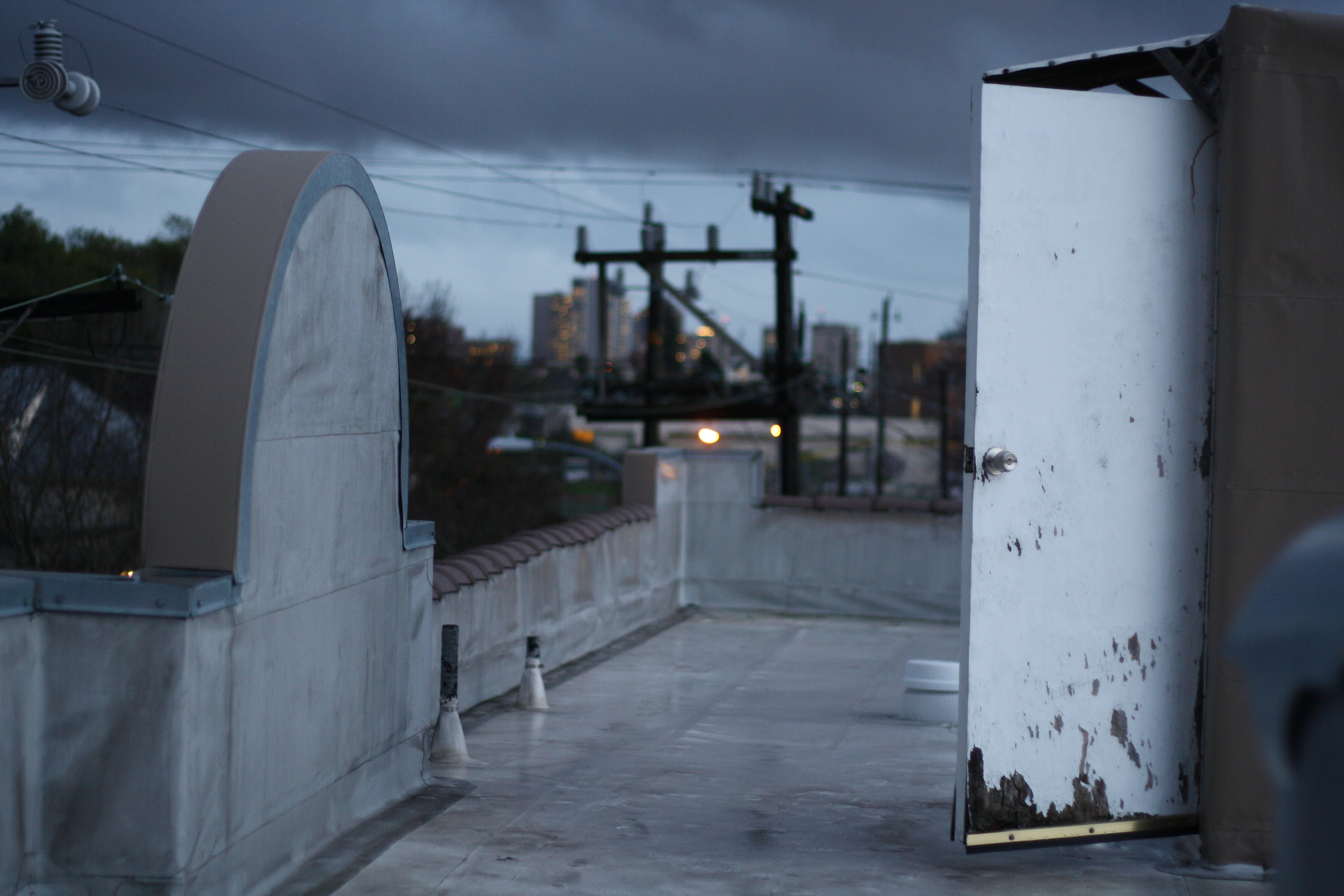 Rooftop, North Oakland