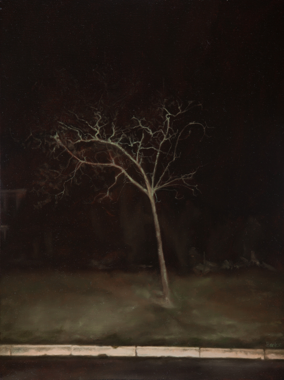 HILLSIDE,  oil on canvas, 30cm x 40cm, 2012