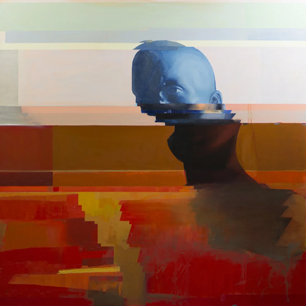 48x48" Oil on Aluminum Dibond
