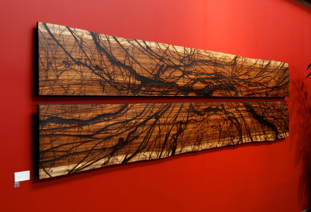 Burnt Panel Diptych No. 31