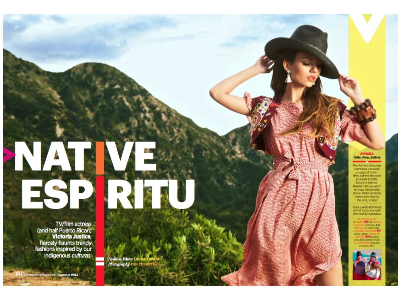Cosmo for Latinas Magazine - Victoria Justice