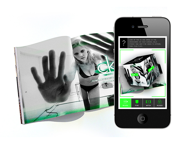 App users could scan billboards and print ads to see BTS footage and AR/interactive video content.