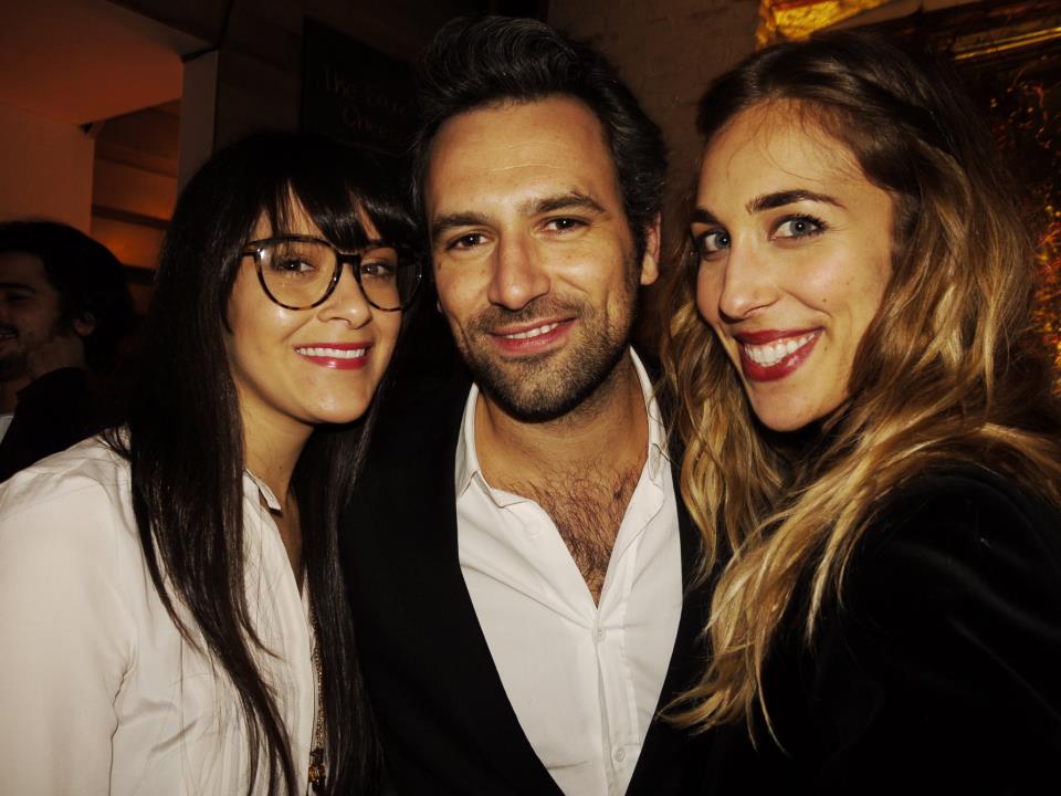 Cools.com CEO and co-founder, Olivier van Themsche, with fashion influencer attendees.