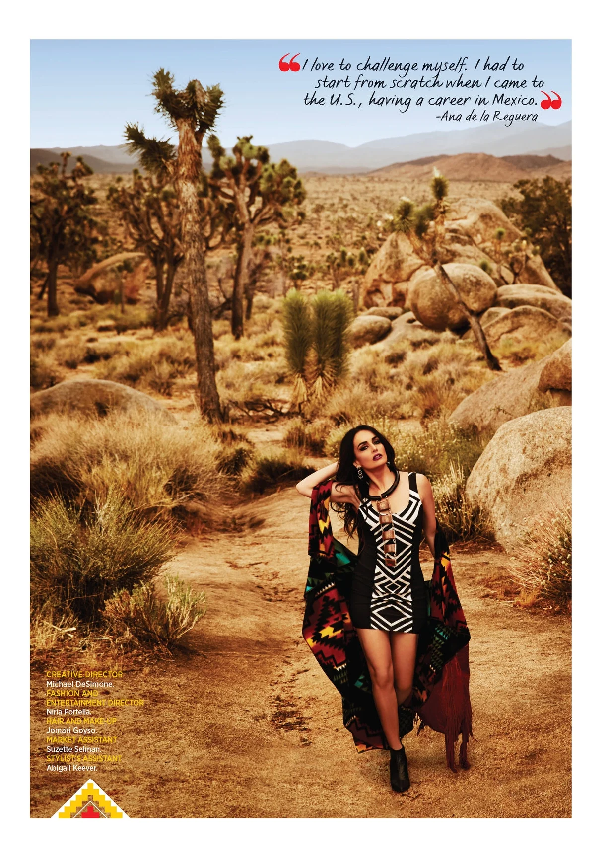 Cosmo for Latinas Magazine - Ana de la Reguera