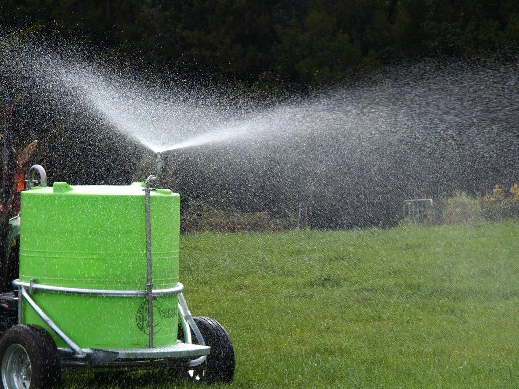 Cyclone Multi-Task Trailer Sprayer for delivering soil nutrition when it suits you