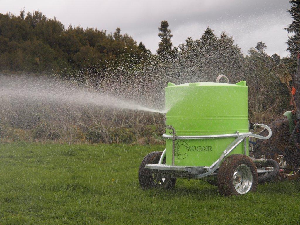 Cyclone Multi-Task Trailer Sprayer for on-farm fertilisation