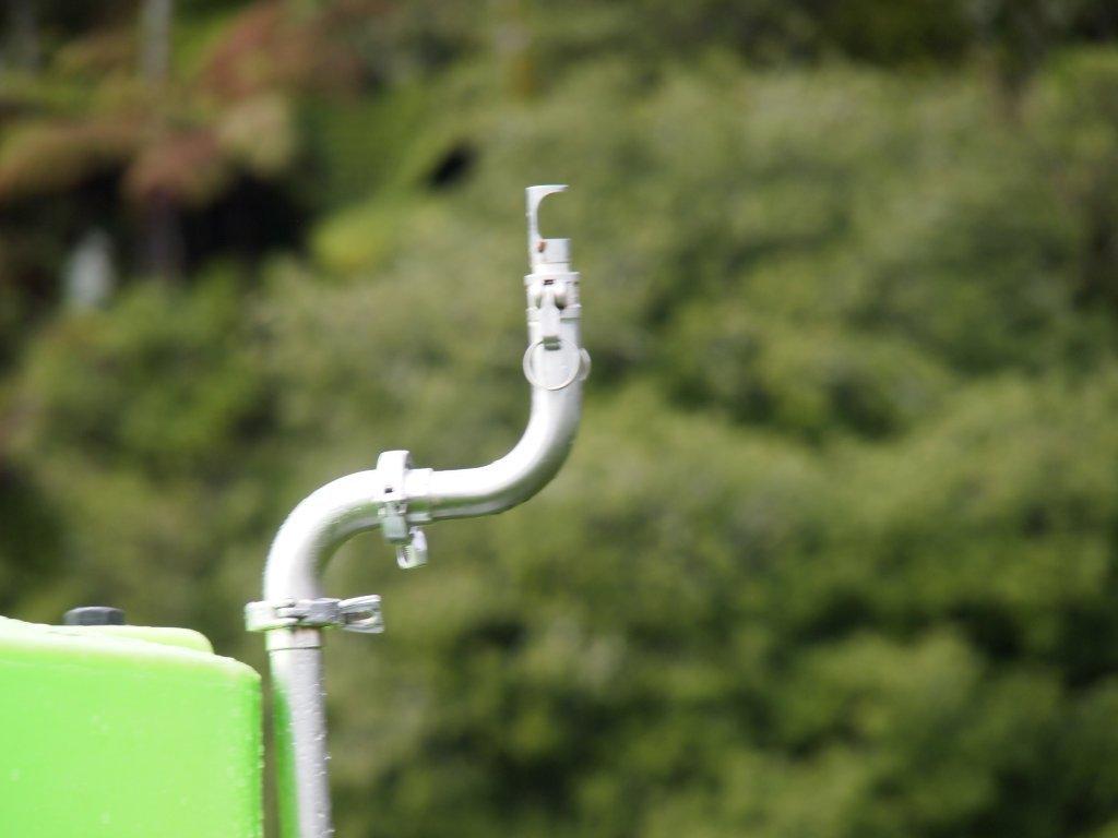 Cyclone Multi-Task Trailer Sprayer close up of nozzle