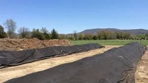 ComposTex Compost Cover being used for large scale composting operations
