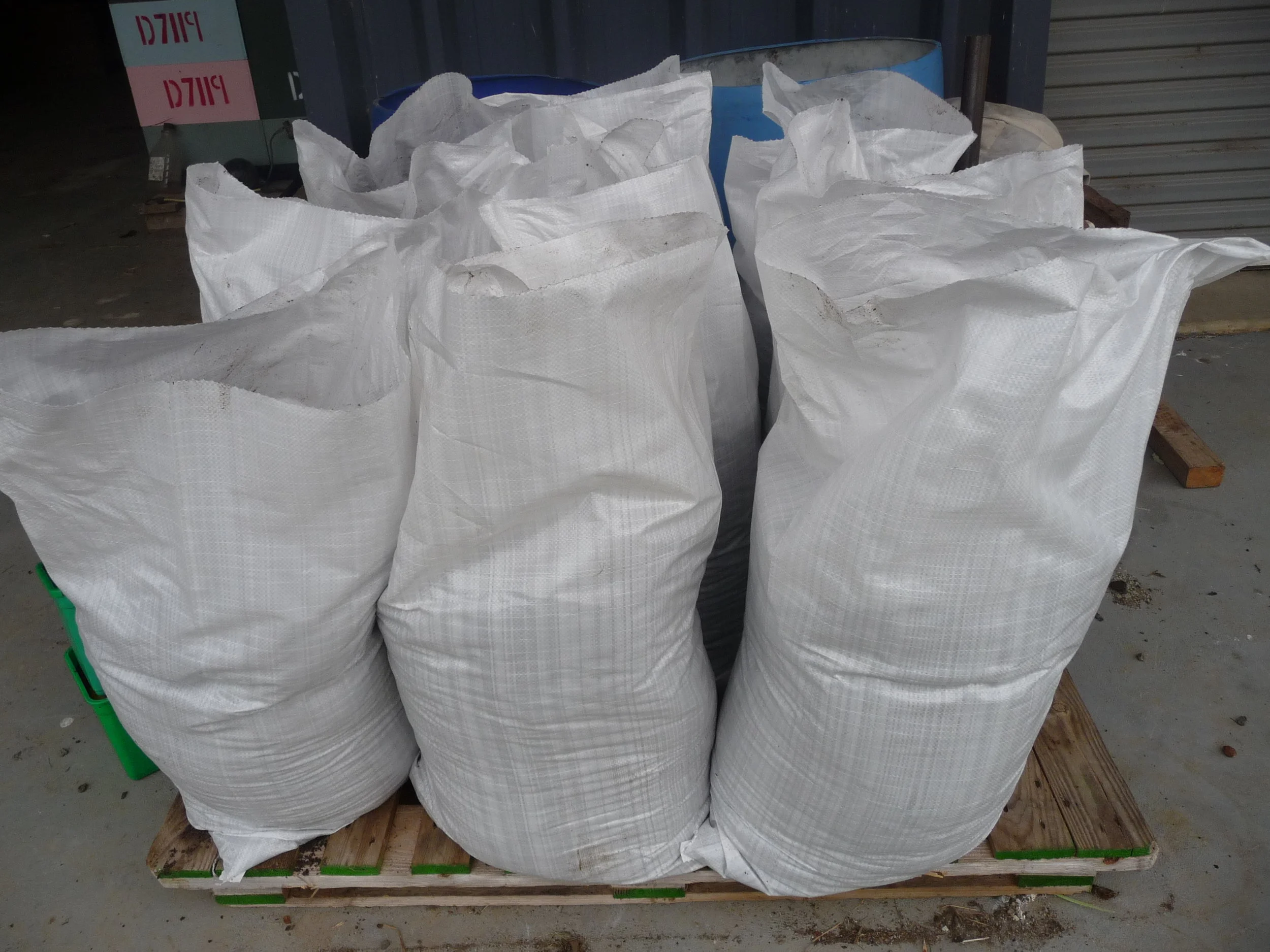 Bagged organic compost