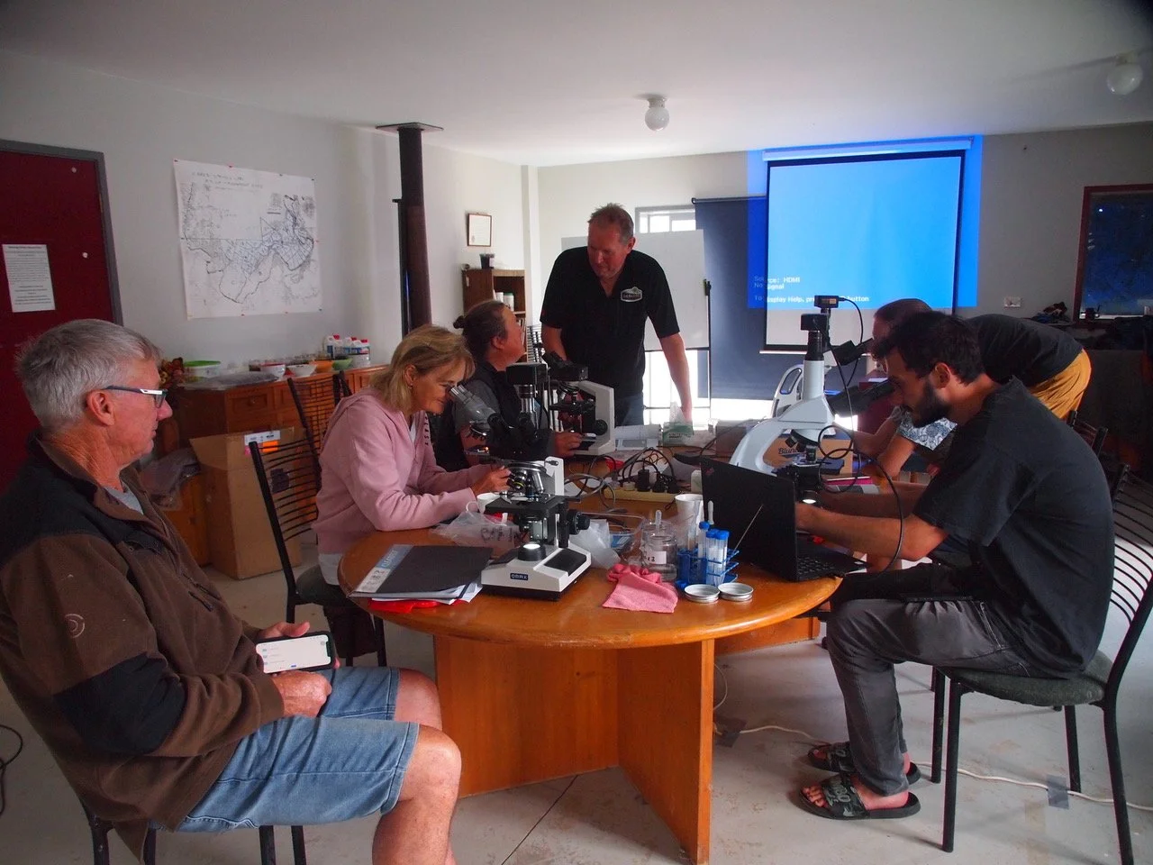 Microscope Workshop by Soil Food Web