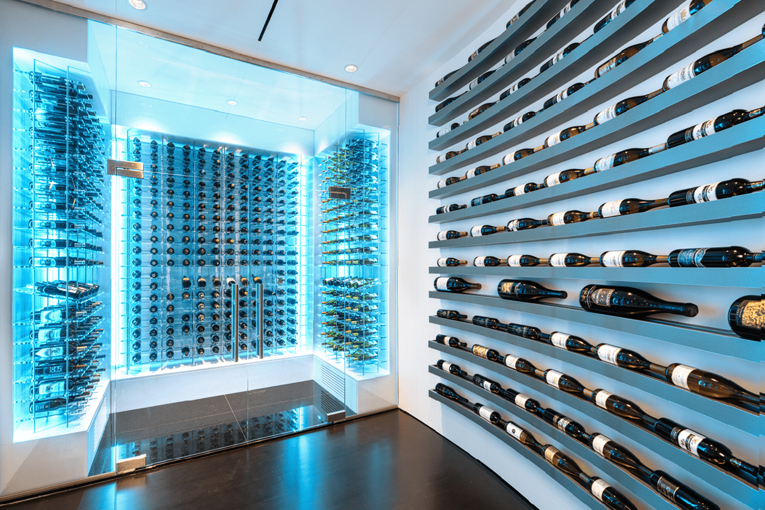 likely linen Unite Modern Wine Cellar Design Ideas — Sommi Wine Cellars