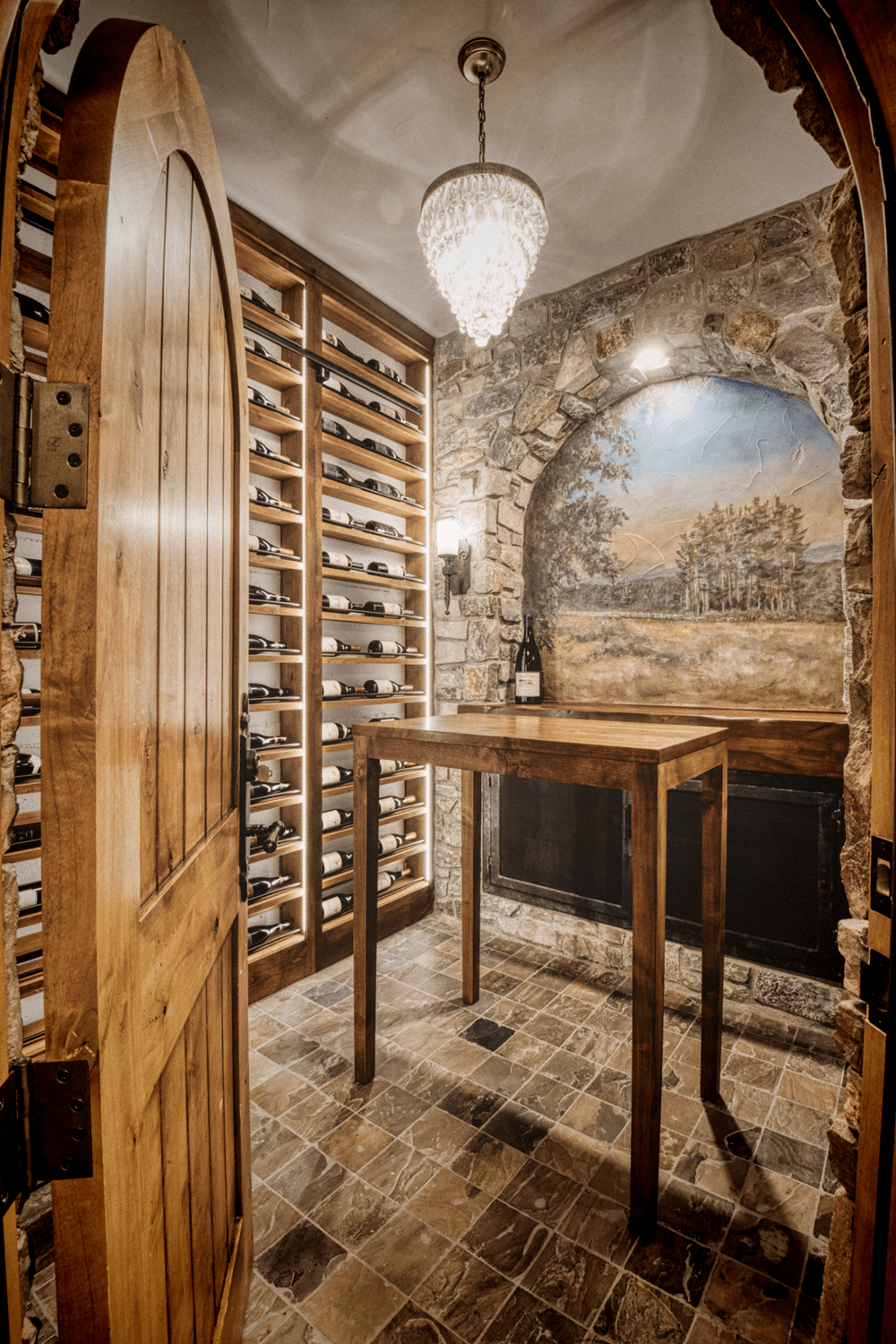 Elligsen Tuscan Stone Wine Cellar — Sommi Wine Cellars