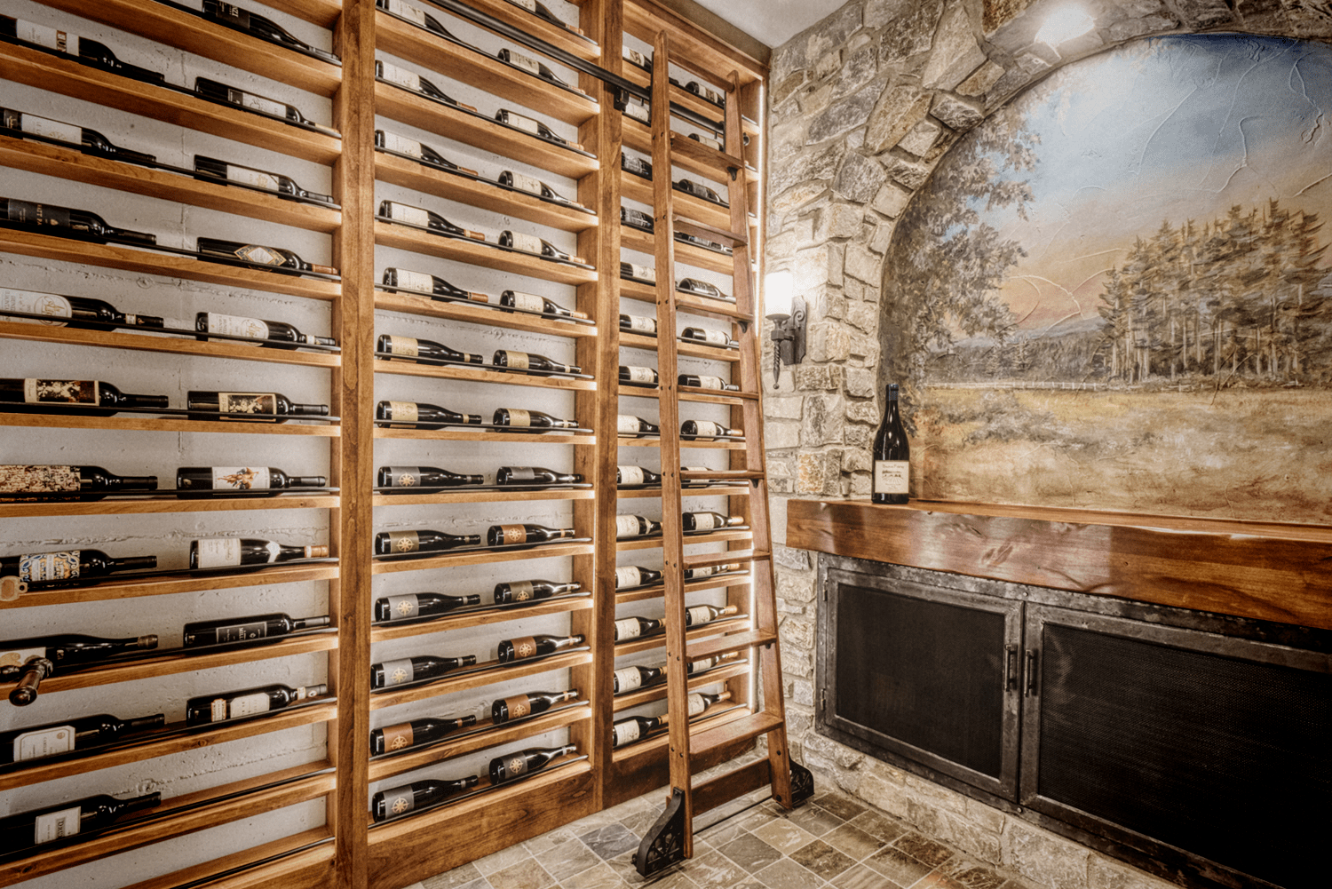 Elligsen Tuscan Stone Wine Cellar — Sommi Wine Cellars