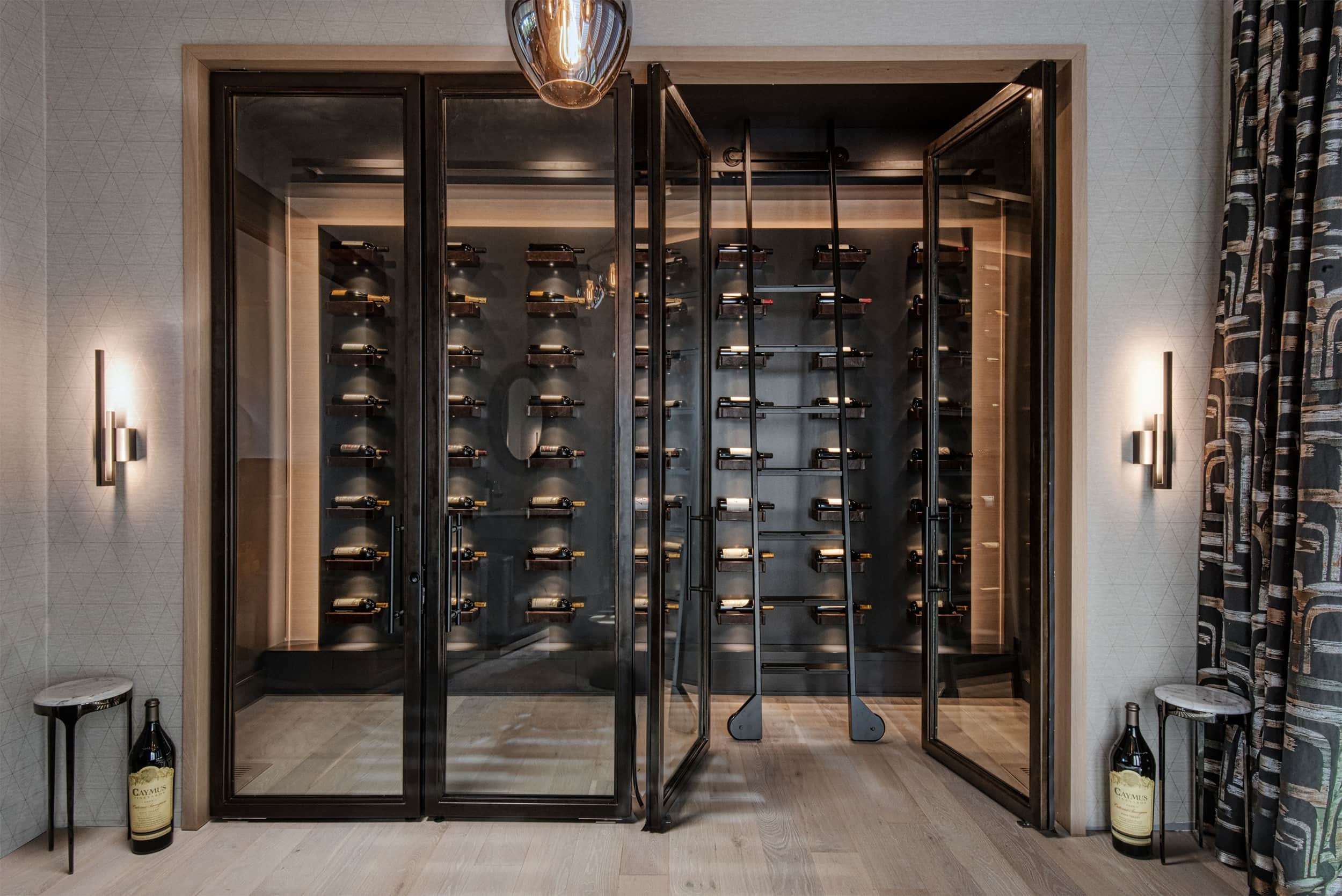 Fleming Custom Wine Wall | Sommi Wine Cellars