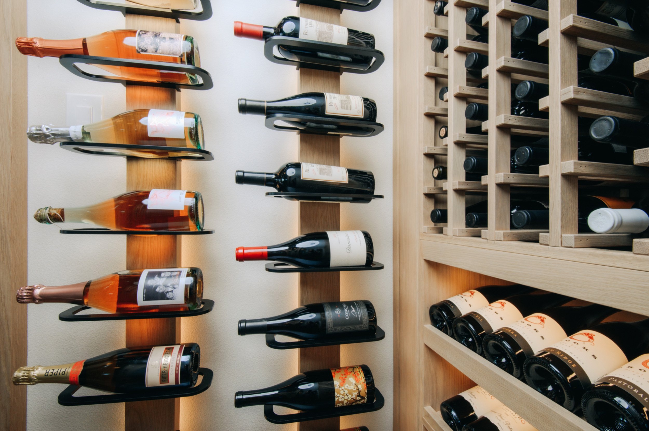 Oregon Under Stairs Wine Cellar Design and Build by Sommi Wine Cellars