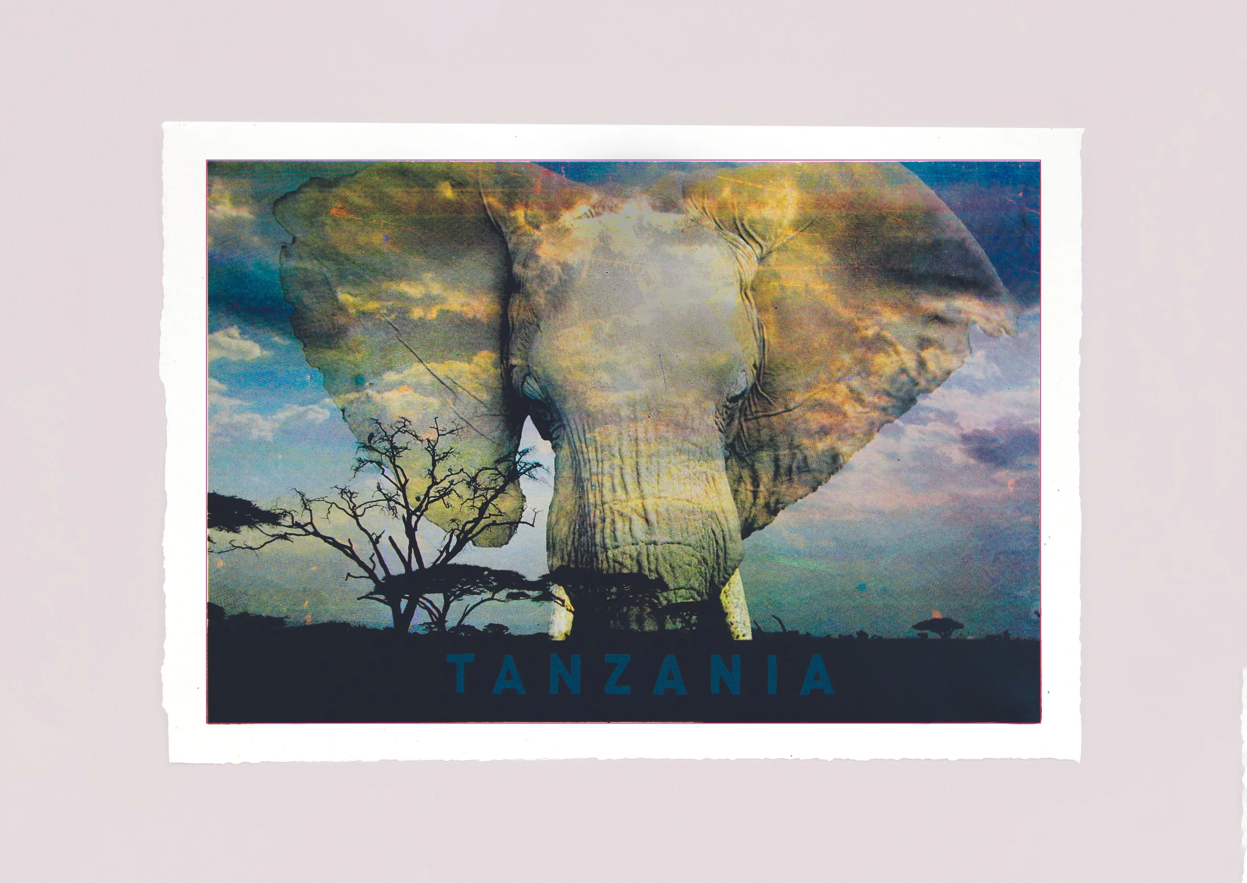 Tanzania travel poster