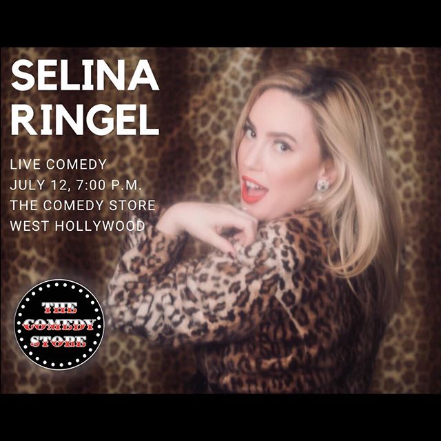 Come catch Selina doing stand up at the comedy store this Friday at 7pm original room! - Should Dan be offended that she thinks all men are simple animals?  Ticket link in bio #comedy