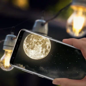 samsungmobile An out-of-this-world view, right in the palm of your hand. #GalaxyS8