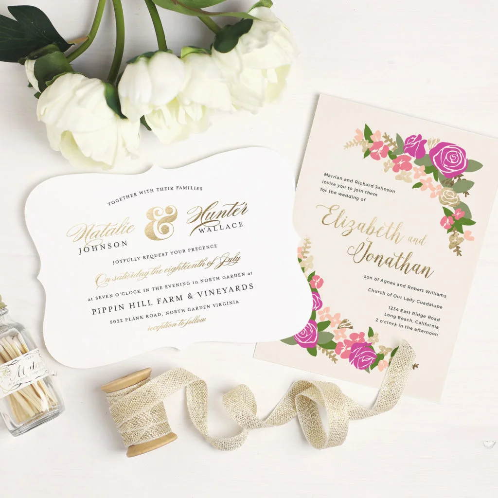 Stunning Wedding Invitations from Basic Invite