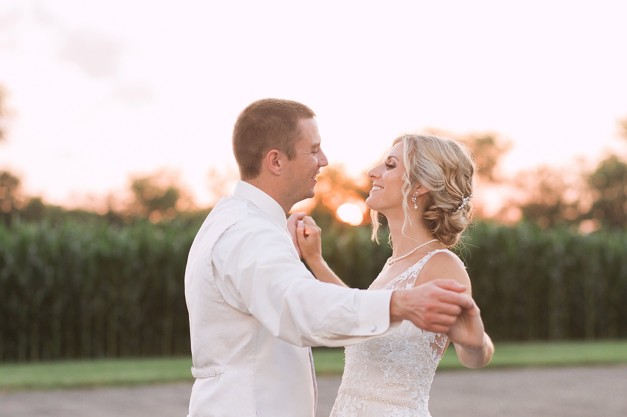 Summer Jennifer’s Garden Wedding in Morris, IL | Kassie + Austin