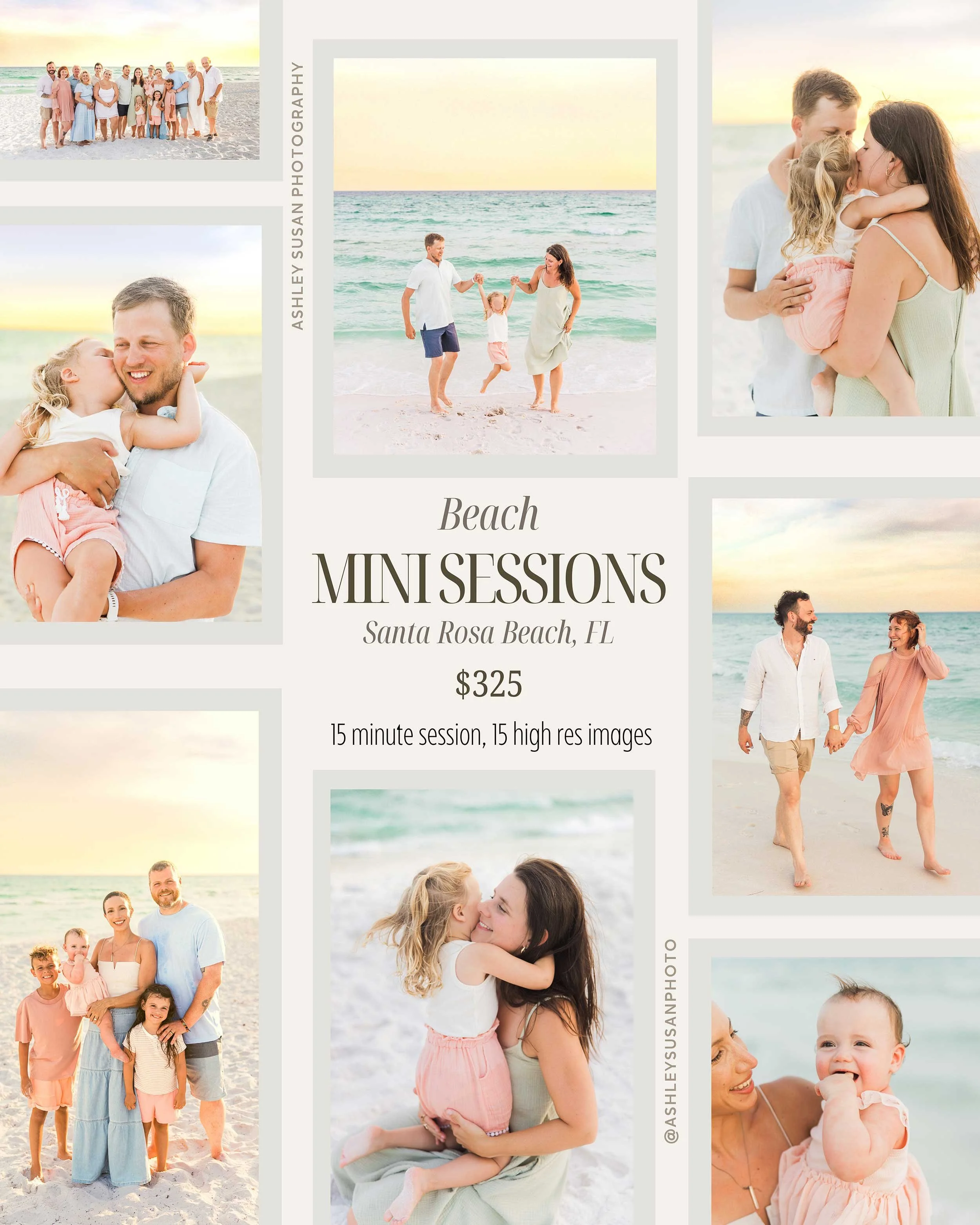 Grayton Beach mini photo session