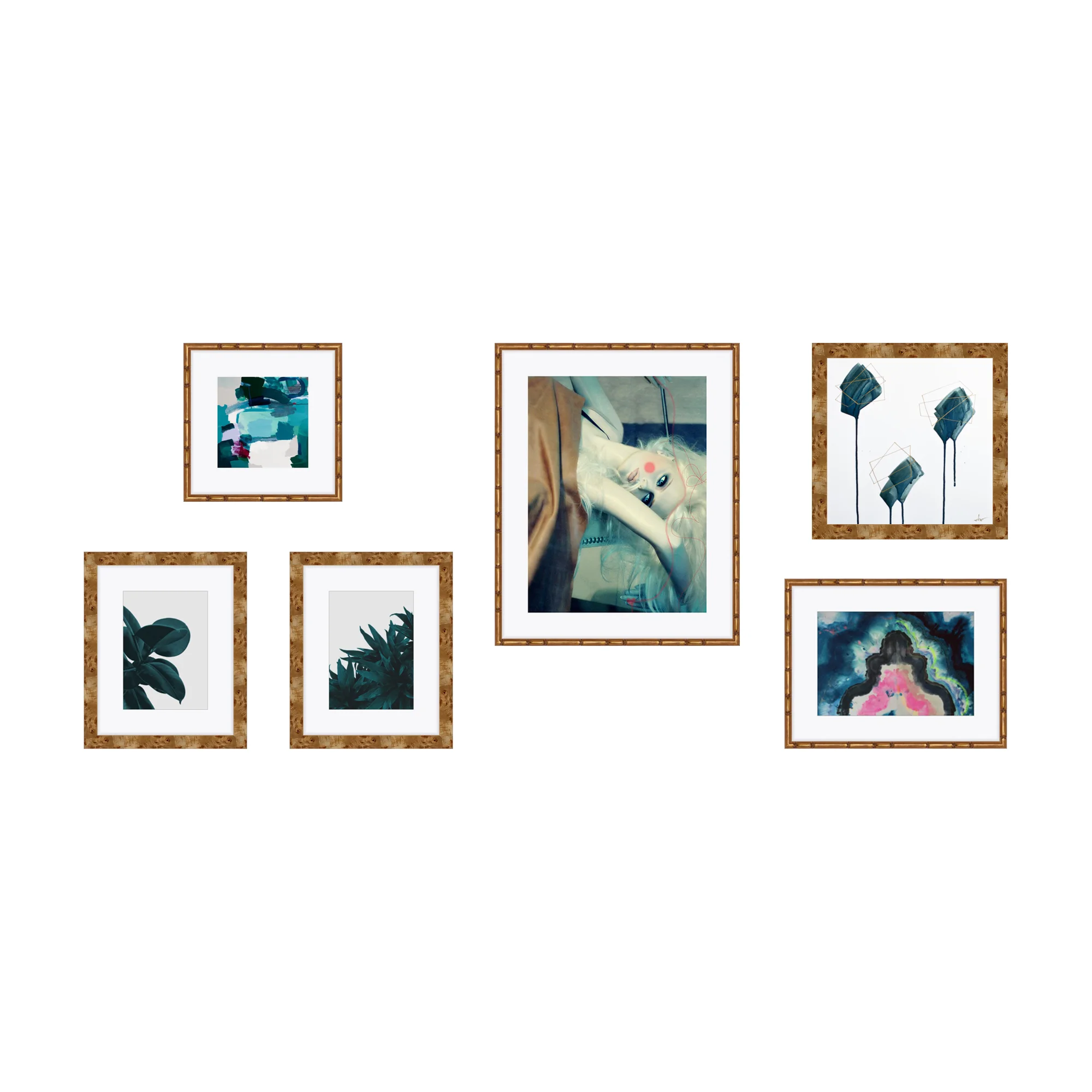 Artist Credit: Leigh Viner , Britt Bass Turner , Beth Winterburn , Kristi Kohut , Hanna Kasti Lungberg Framing Credit: Framebridge