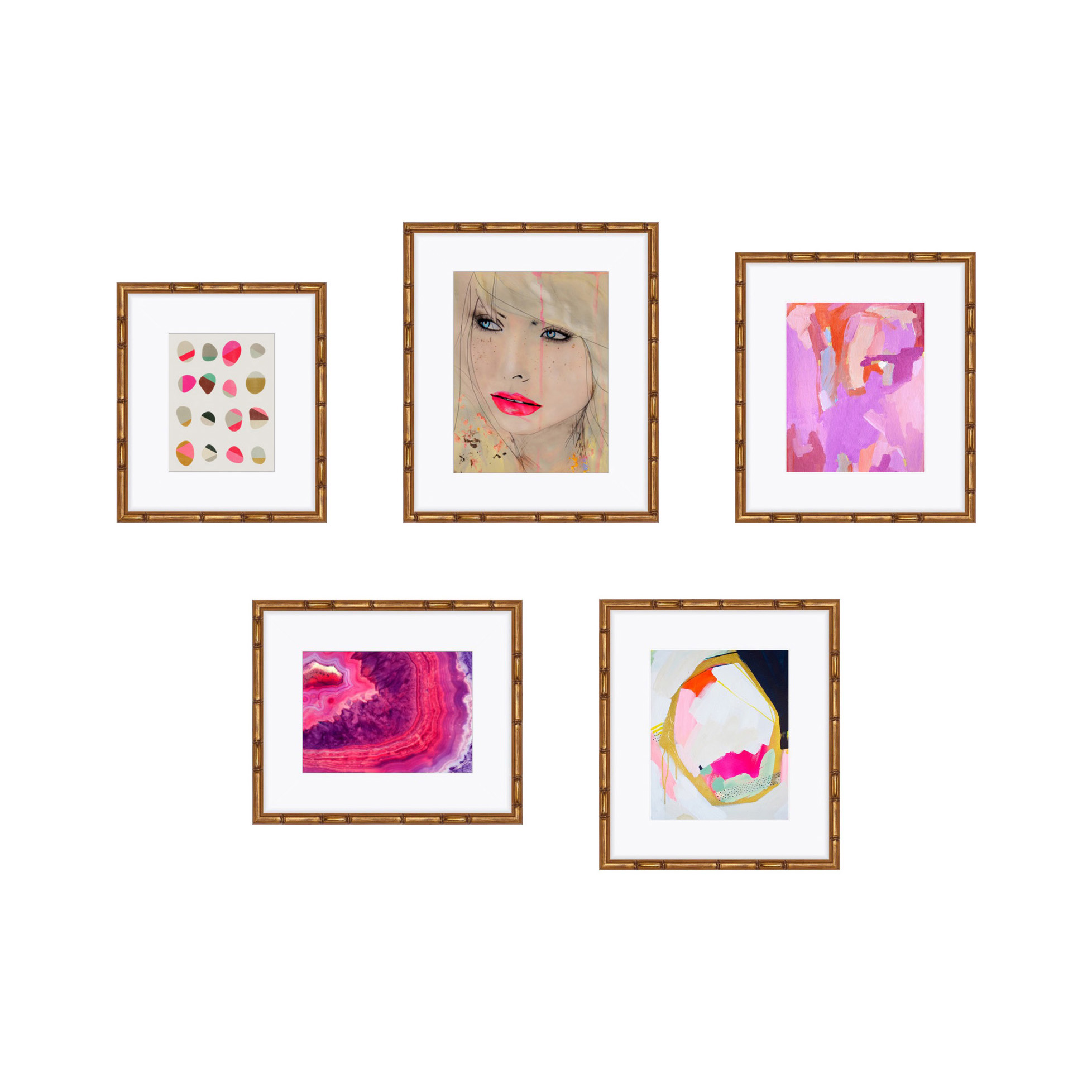 Artist Credit: Lescaprices , Leigh Viner , Garima Dhawan , Britt Bass Turner , Emily Rickard Framing Credit: Framebridge