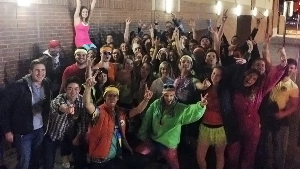 Neon Ski-on! November 7, 2013