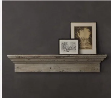 Antiqued Wood Windowsill Ledge available at restorationhardware.com