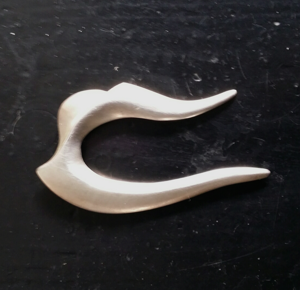 Finger Between by Naomi Filmer – her first jewelry purchase. Why are we not surprised it's so non-traditional? 