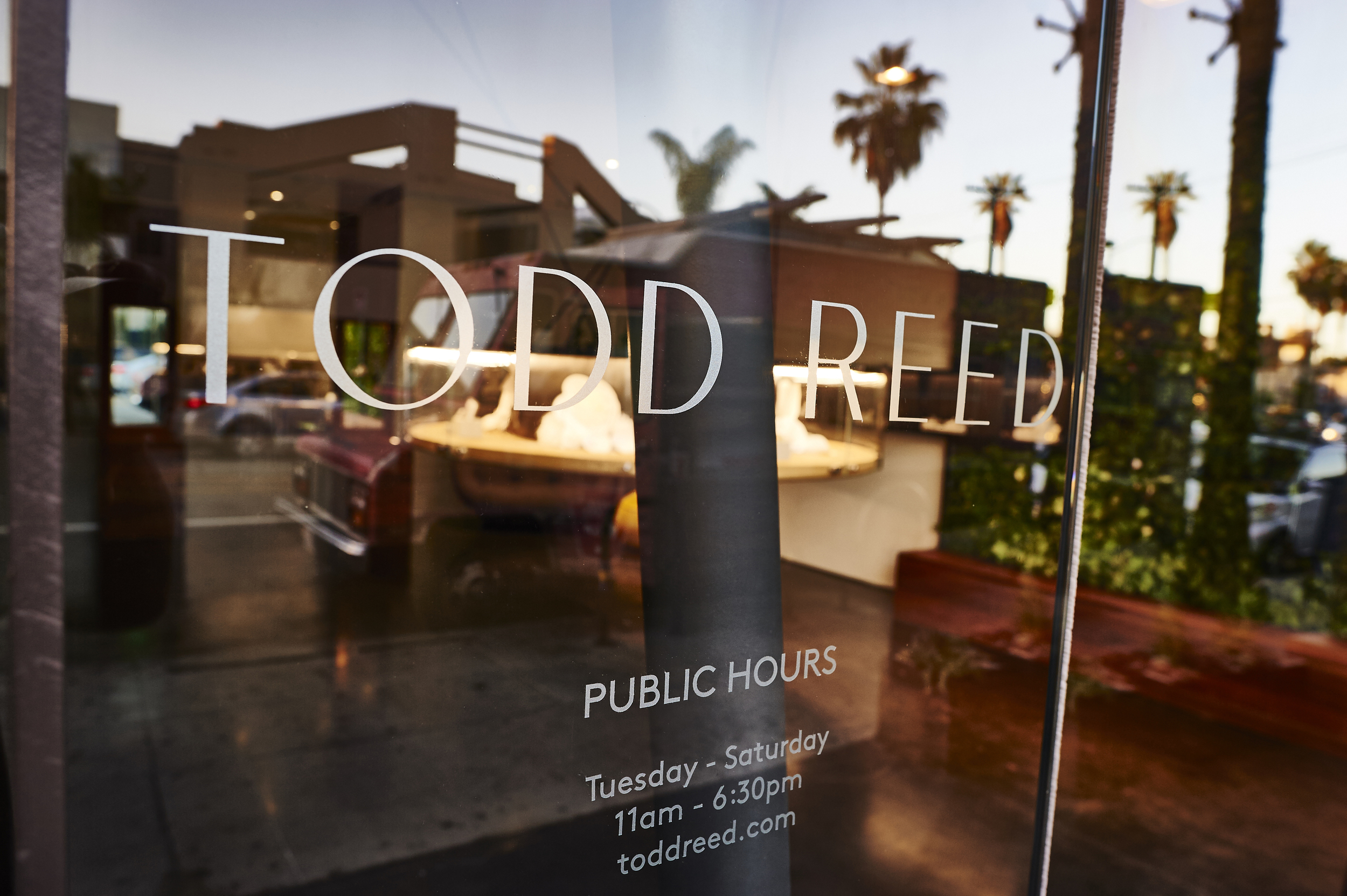 Venice Beach reflected. 