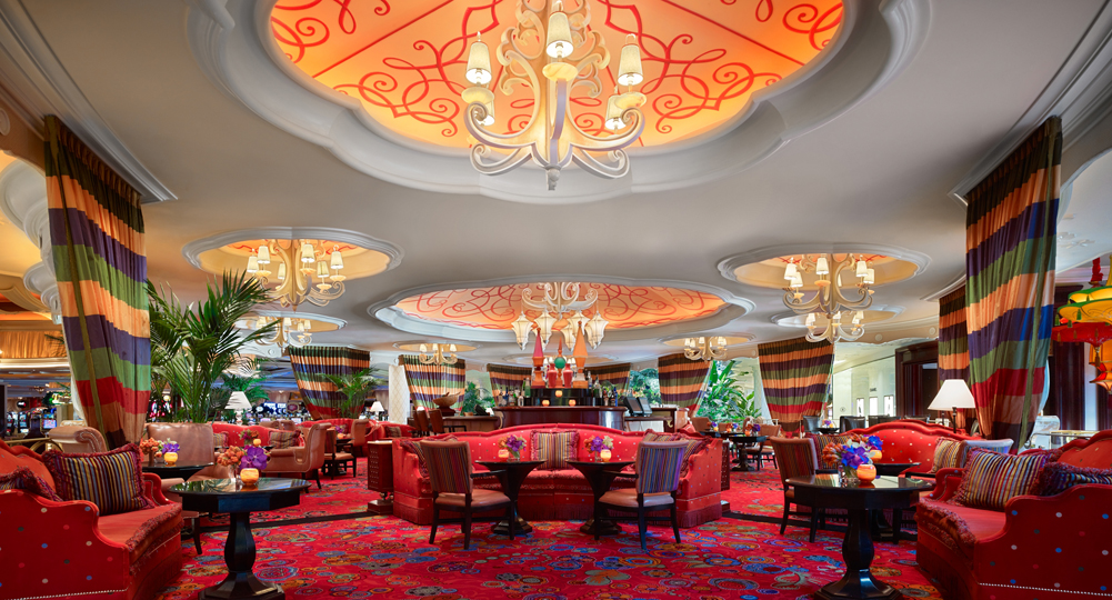 Parasol Up at the Wynn Las Vegas – the perfect spot for Nadine to enjoy a gin martini. 