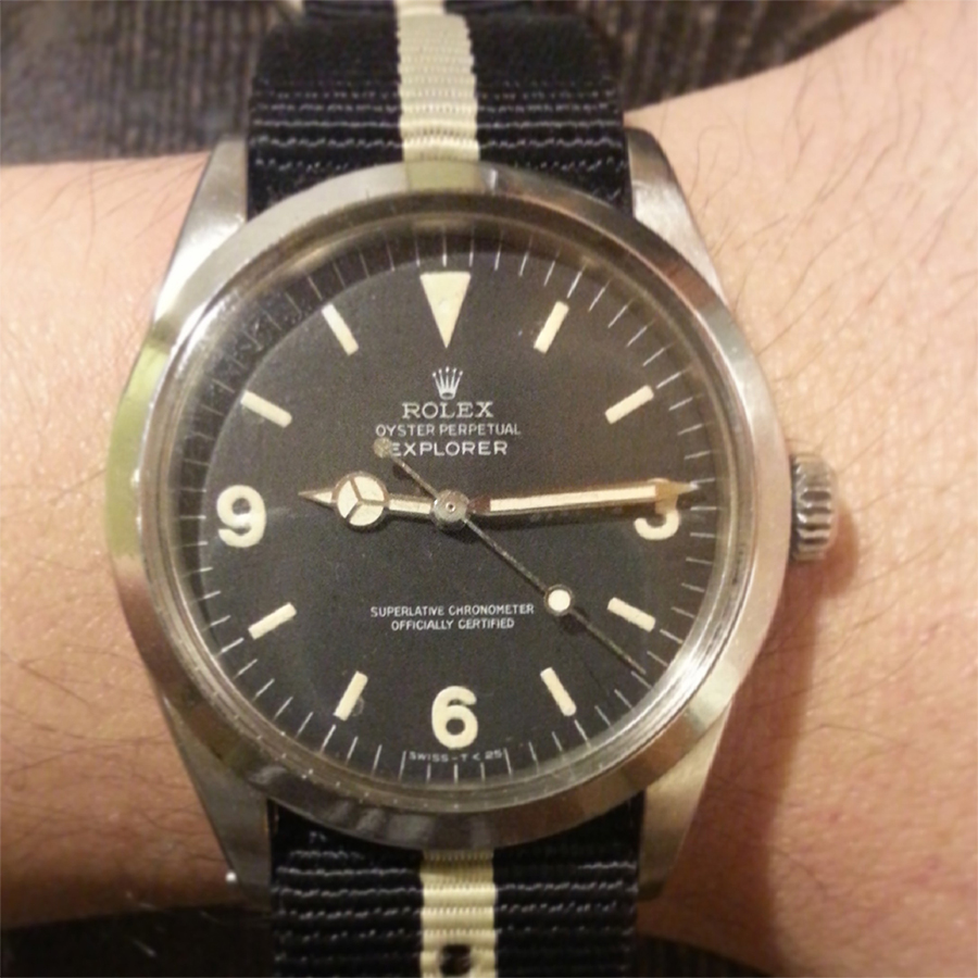  A sexy '60s Rolex Explorer.&nbsp; 