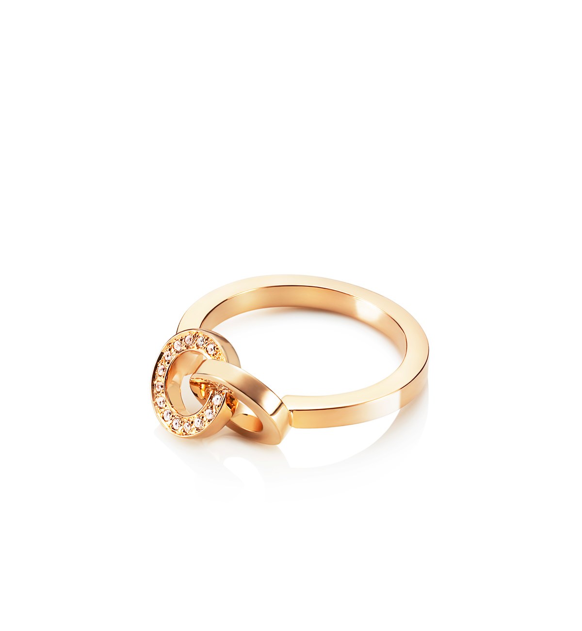 You & Me ring in 18k gold and diamonds, $1,710, available at Efva Attling . 