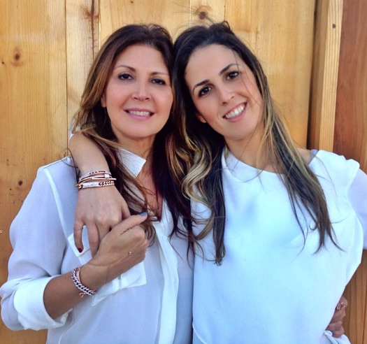 Ladan, left, and Tania Shayan.