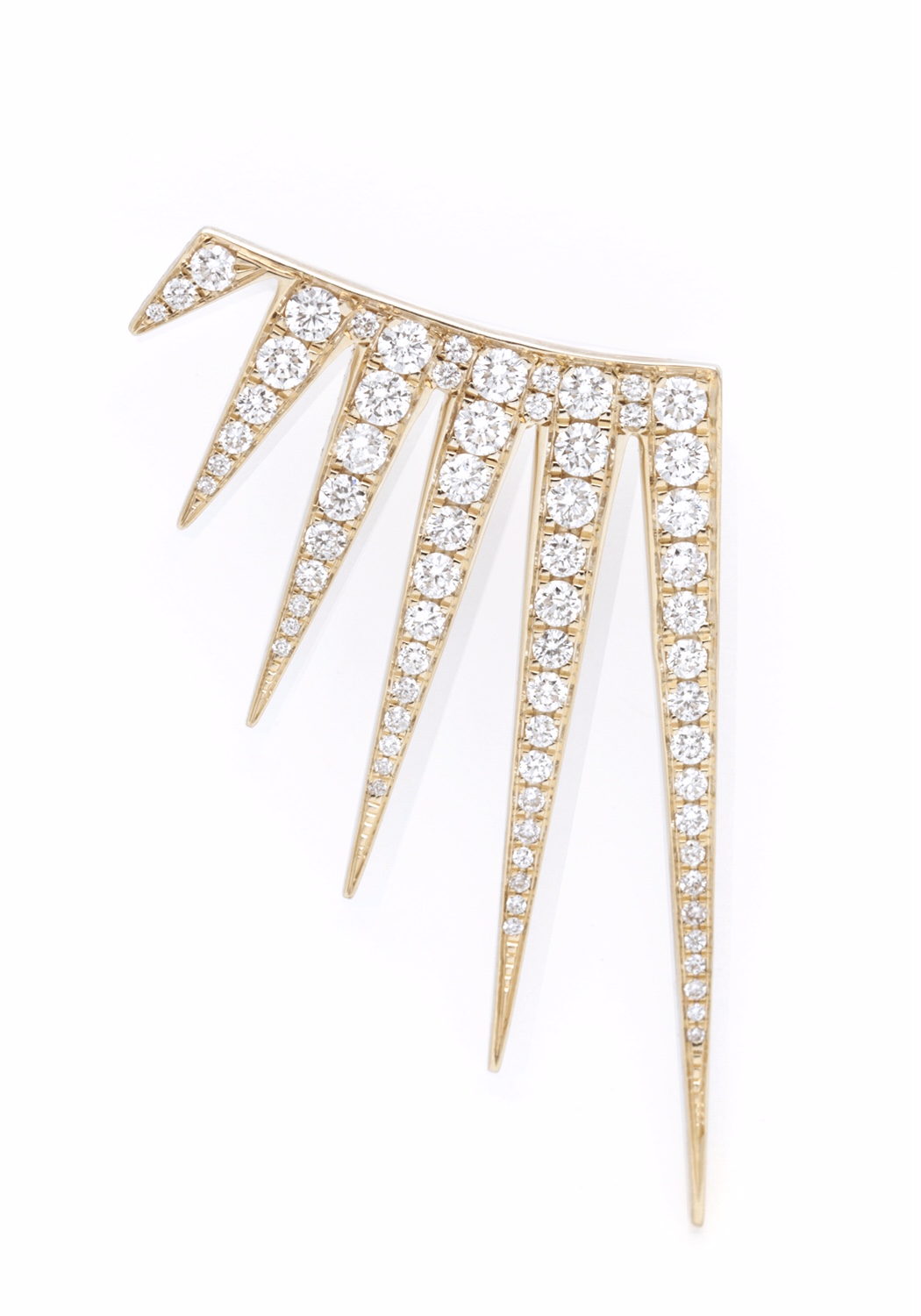 New for fall: The Electric ear wire in full diamonds. We likey.