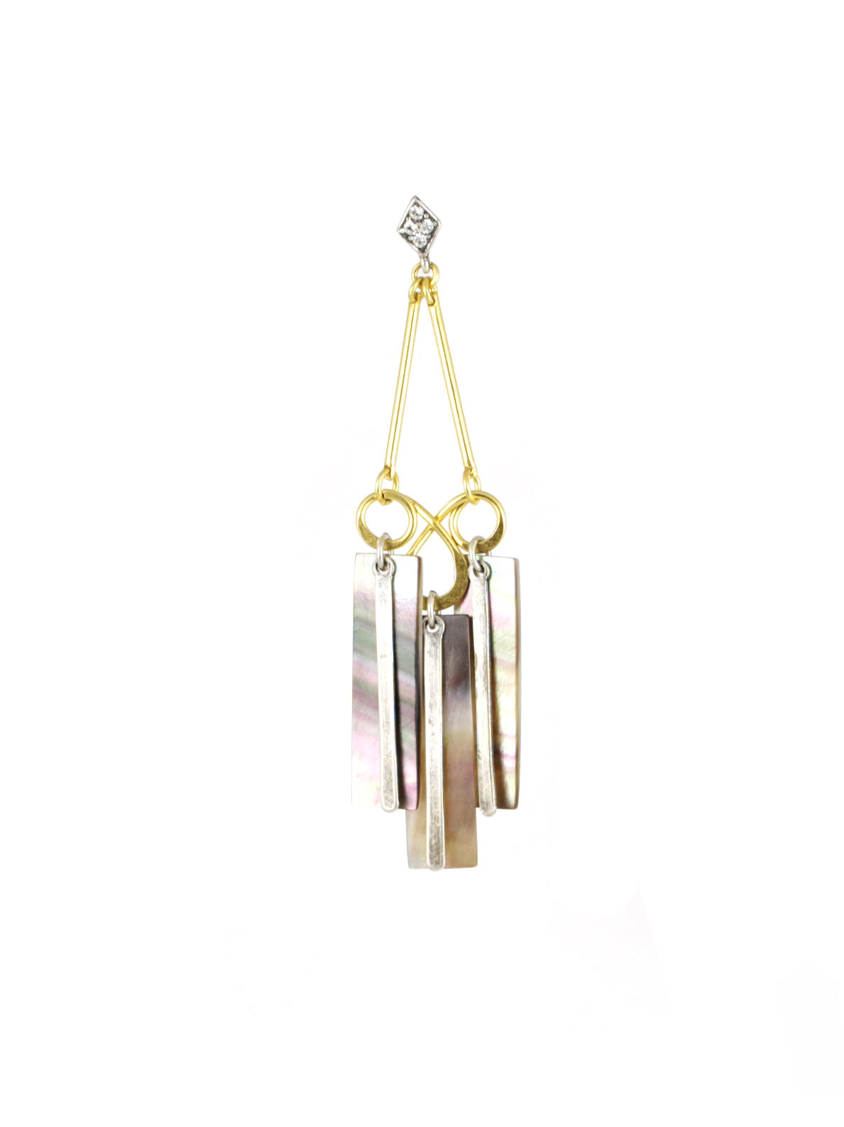  Rainbow Shower chandelier earring,  available at Gerard Yosca .&nbsp; 