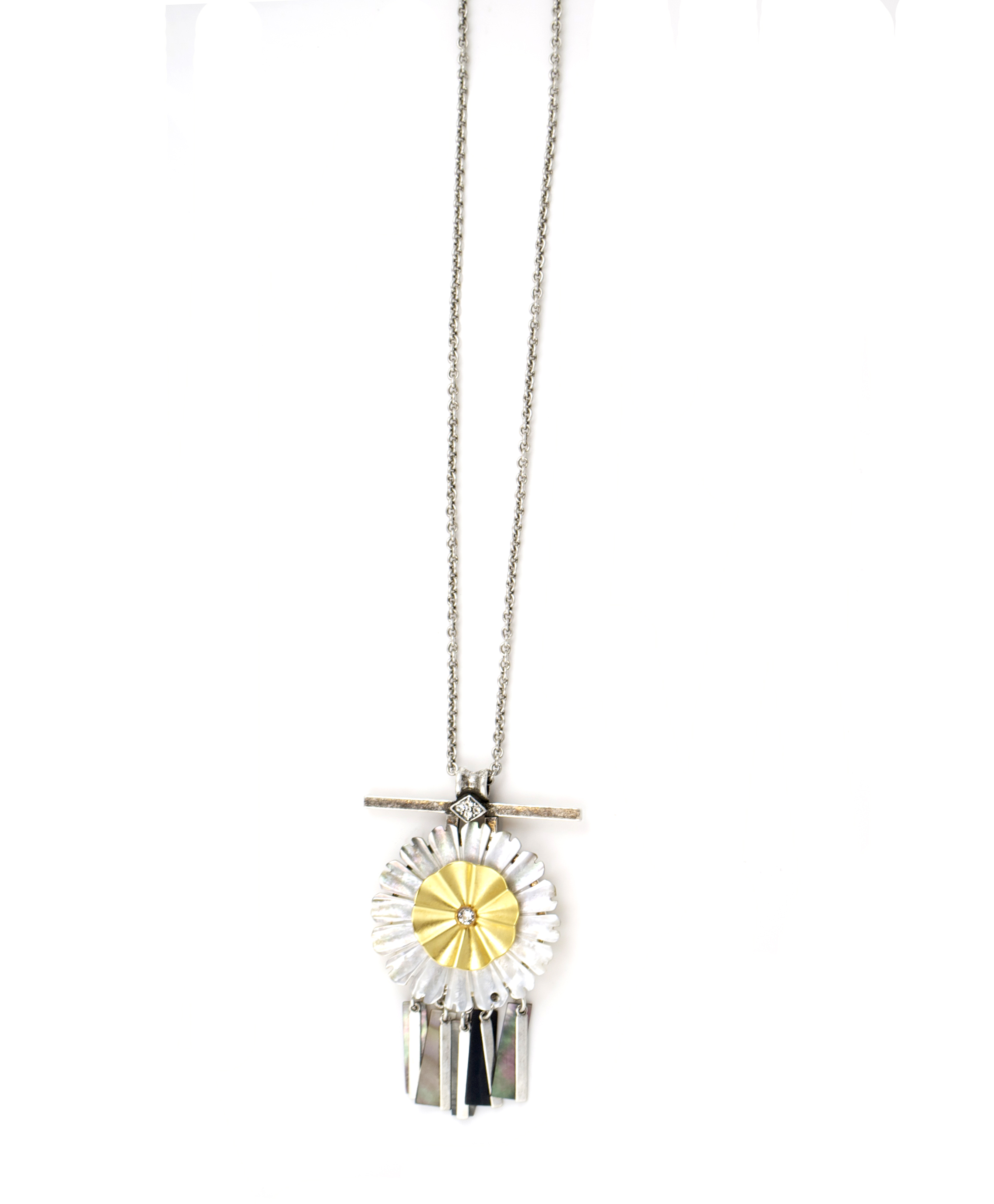 Rose Shimmer pendant, available at Gerard Yosca . 