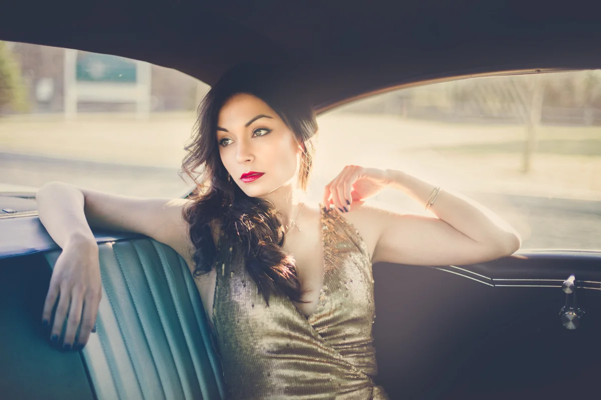 "Bel Air": Classic Car photoshoot by NYC Portrait Photographer Boris Zaretsky