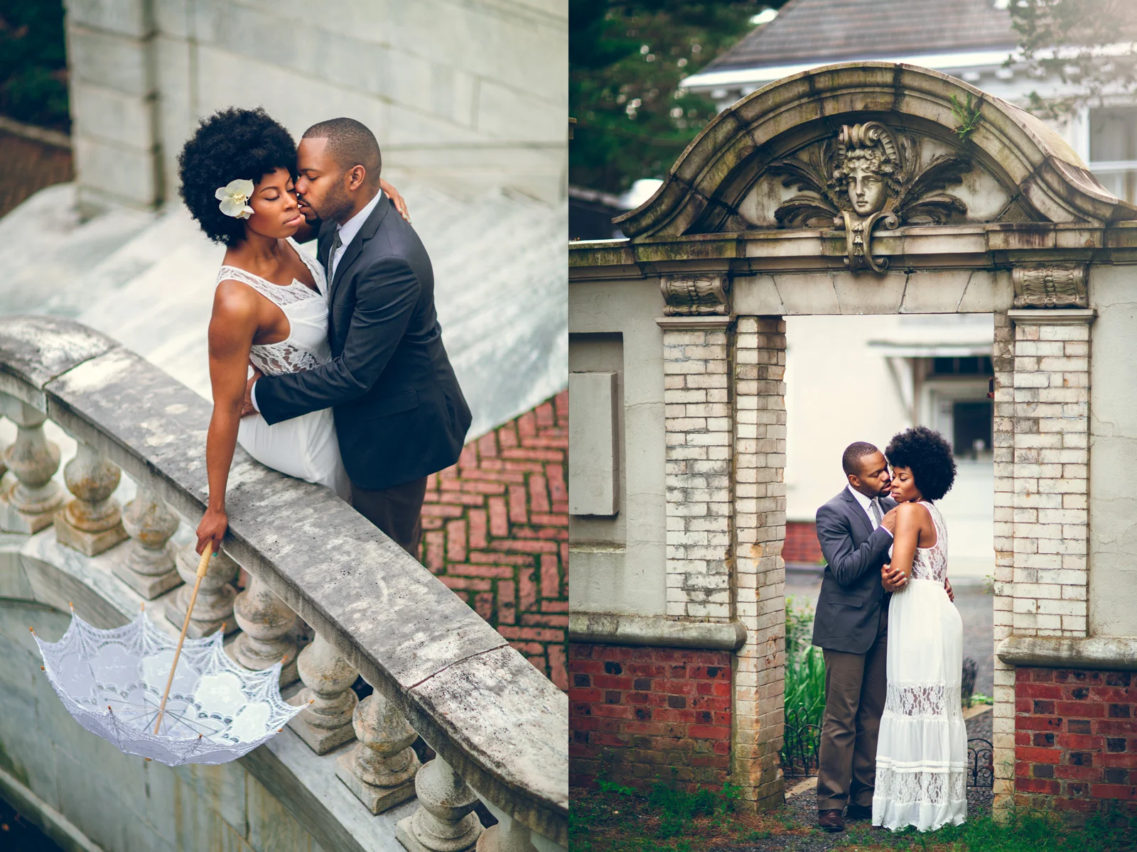 Kay &amp; Chie: Stylish Brooklyn Engagement Photography